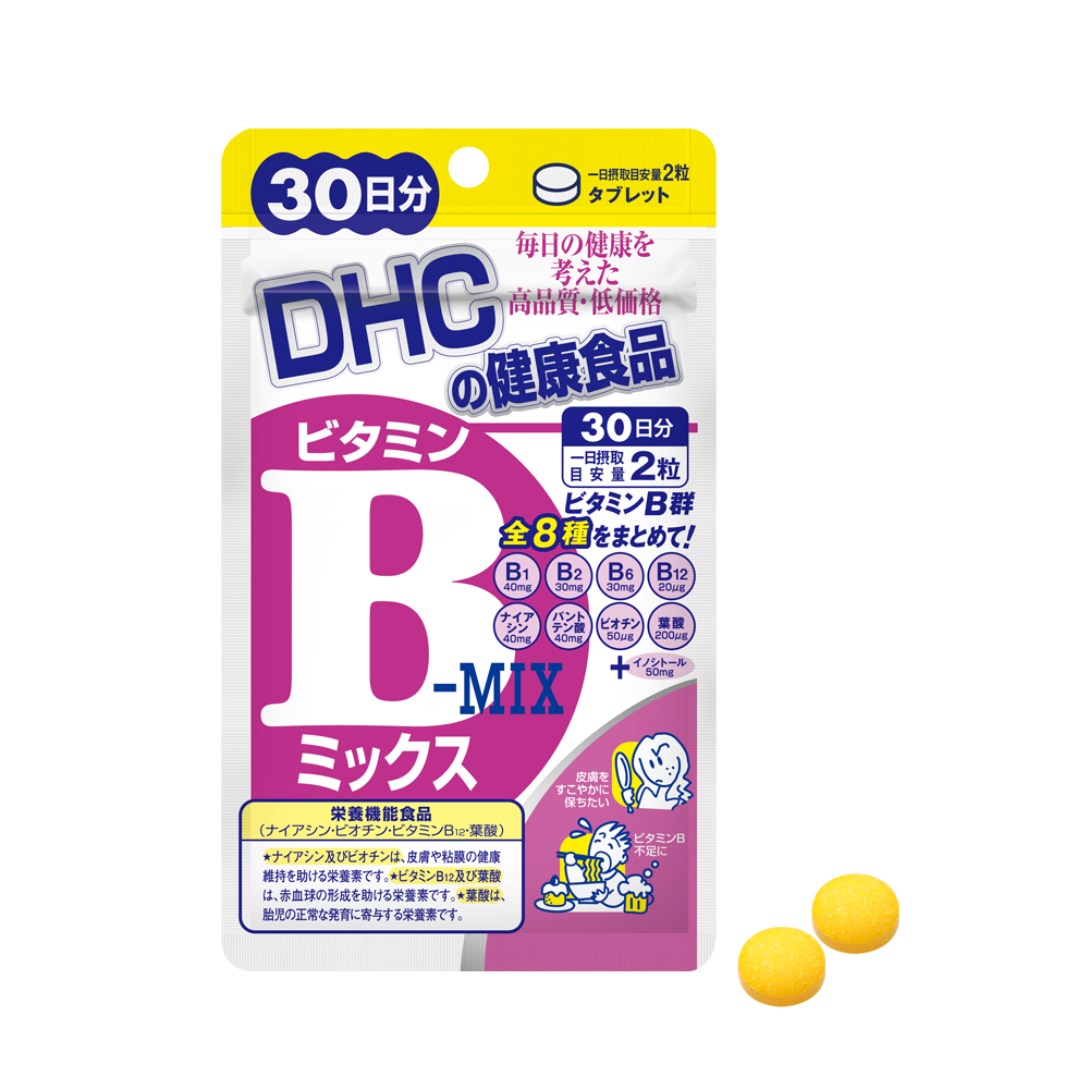 Viên uống vitamin B tổng hợp DHC Vitamin B Mix 30 ngày